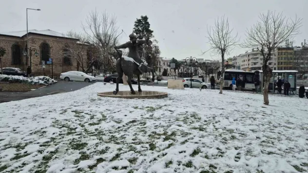 Kar yağışına en çok Büyükşehir Belediye Başkanı sevindi