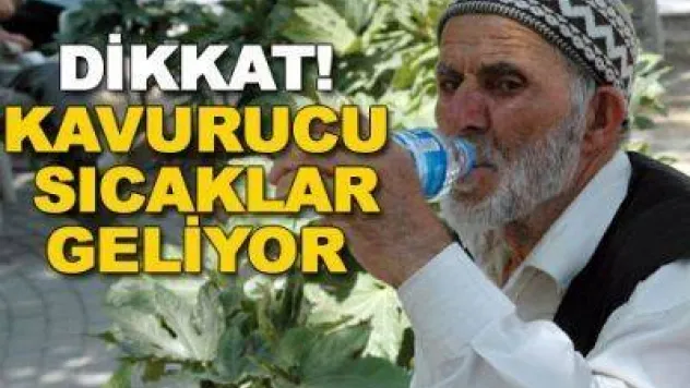 Kavurucu Sıcağa Dikkat!