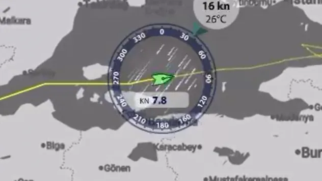 Kayıp iş adamının yatına çarptığı tahmin edilen geminin radar görüntüleri çıktı