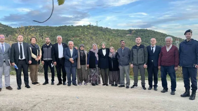 Kaymakam Kılıç köy halkıyla bir araya geldi