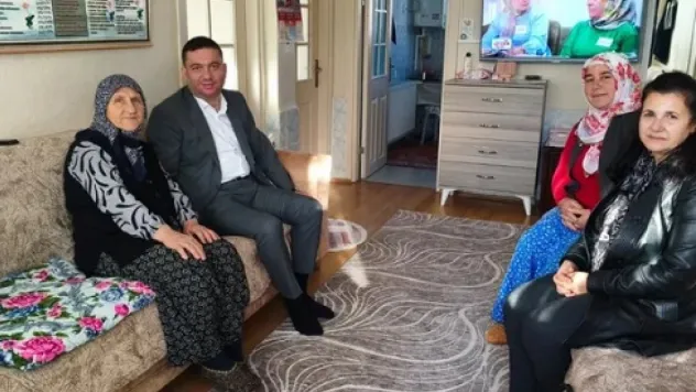 Kaymakam Tolga Toğan'dan Şehit Ailesine Anlamlı Ziyaret