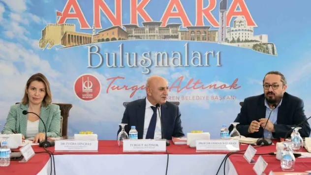 Keçiören'de Ankara'nın geleceği ve iklim değişikliği konuları masaya yatırıldı