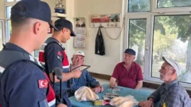 Kırklareli jandarmasından huzur ve güven uygulaması