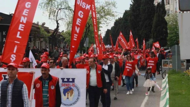 Kırklareli'nde 1 Mayıs kutlamaları