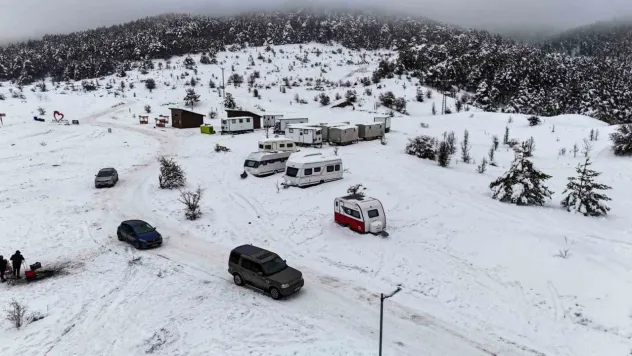Kış tatilinde alternatif rota: 'Uludağ yerine Işık Dağı'nı seçtiler'