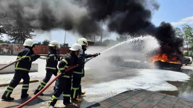 Kocaeli İtfaiyesi Avrupa'yı geride bıraktı