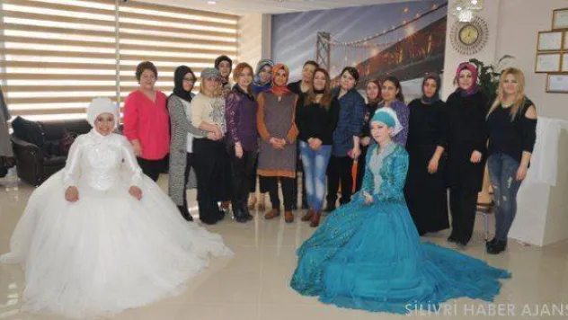 Kuaförler EKSA'da eğitime girdi