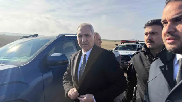 Libya'dan gelen askeri heyet uçak kazasının yaşandığı bölgede