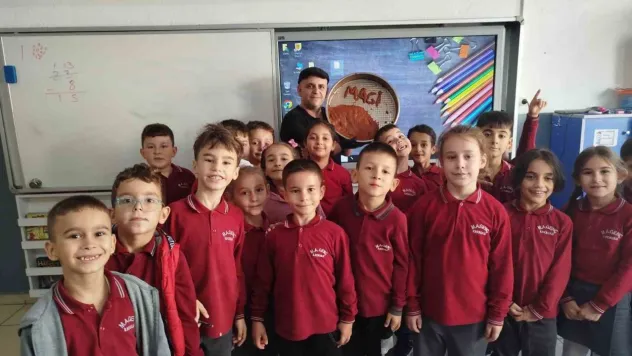 Mehmet Ahmet Genç İlkokulu'ndan öğrencilere çiğköfte sürprizi