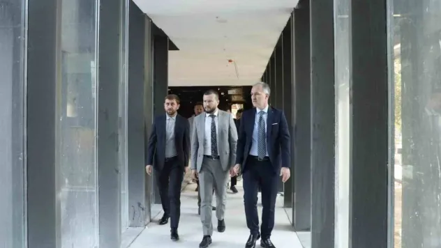 MHP heyeti İnegöl Yeni Yaşam Alanı ve Kent Meydanı'nı inceledi