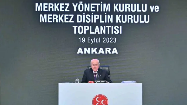 MHP Lideri Bahçeli'den AB ve NATO'ya mesaj: 'Bizim için AB bitmiştir'