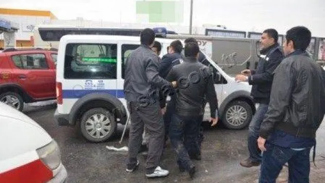 Muavinlerin yolcu kavgasına 6 gözaltı