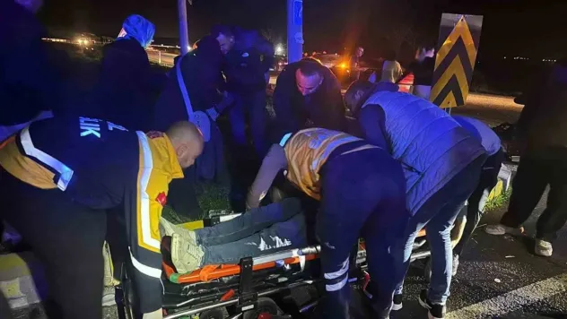 Muratlı çevreyolunda iki araç çarpıştı: 2 yaralı