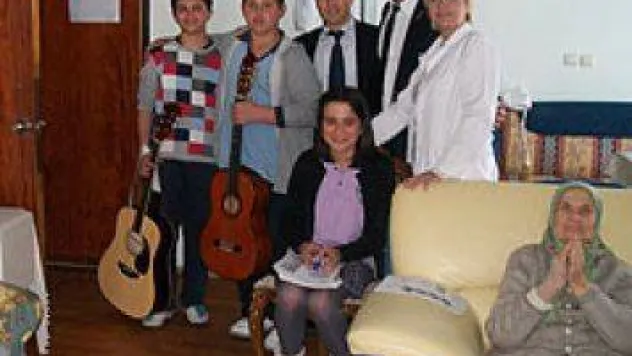 Öğrencilerden bir demet huzur