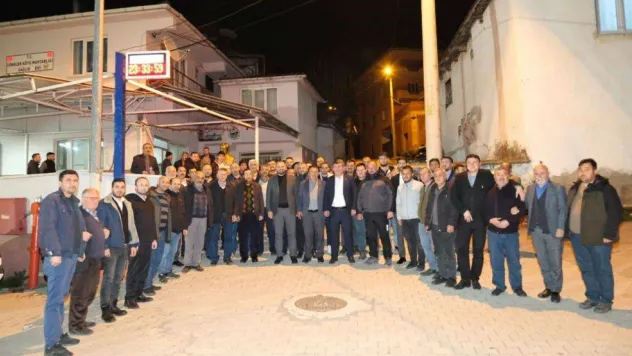 Orhaneli'de ramazanda köy ziyaretleri