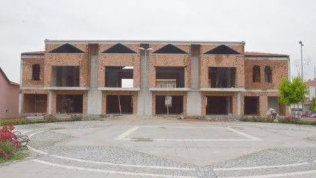 Ortaköy Düğün Salonu İnşaatı Devam Ediyor