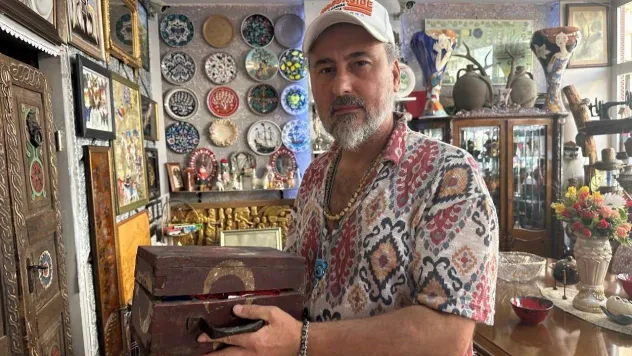 (Özel) Kurtuluş Savaşı'ndan kalan sıhhiye çantasına gözü gibi bakıyor