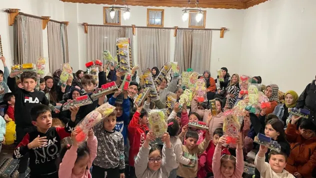 Pursaklar'da çocukların Ramazan sevinci