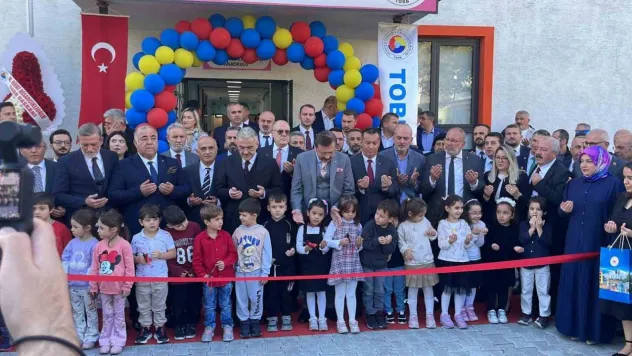 Rıfat Hisarcıklıoğlu Gemlik'te TOBB Anaokulu açılışına katıldı