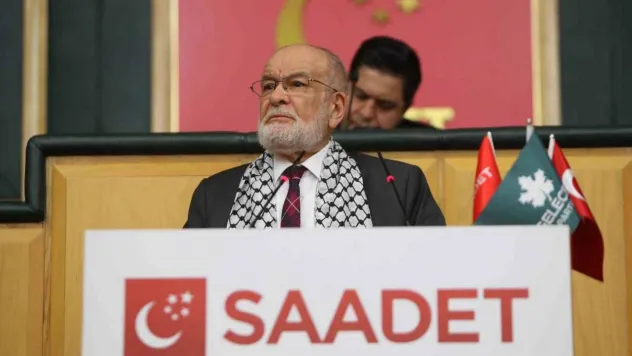 Saadet-Gelecek Ortak Grup Toplantısında 'Filistin' mesajları verildi
