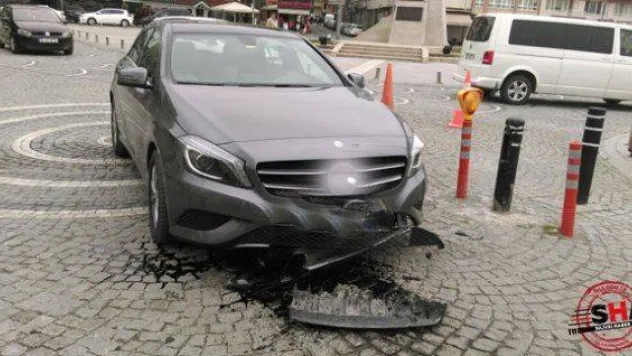 Sahilde görünmez kaza