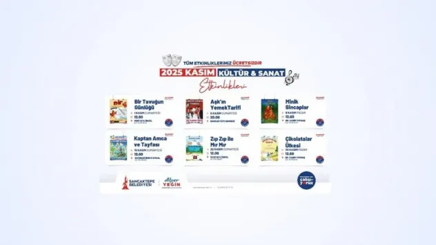 Sancaktepe'de kasım ayı kültür ve sanatla dolu dolu geçecek