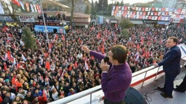 Sarıgül'ün Silivri mitingine binlerce kişi akın etti