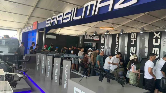 Sarsılmaz'ın ürün yelpazesi TEKNOFEST'te sergileniyor