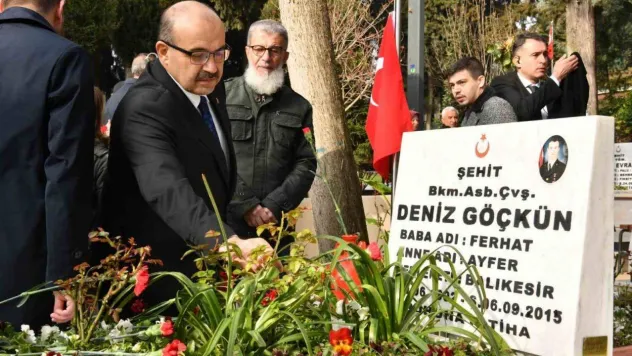 Şehitler minnet ve şükranla anıldı