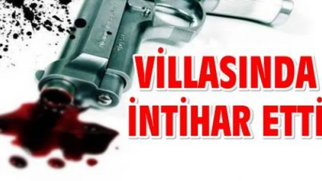 Silahıyla intihar etti