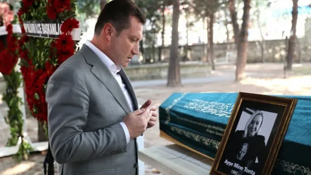 Silivri Belediye Başkanı Balcıoğlu, Silivri Belediyesi Eğitim Koordinatörü Ayşe Mine Tonta'nın cenazesine katıldı