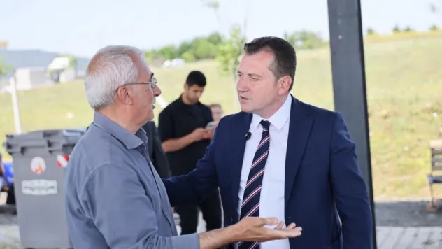 Silivri Belediye Başkanı Bora Balcıoğlu köylerde vatandaşlarla bayramlaştı