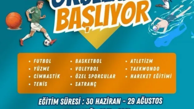 Silivri Belediyesi yaz spor okulları başlıyor