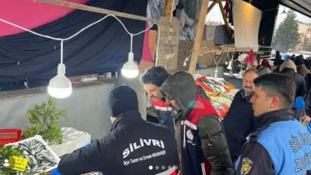 Silivri'de Su Ürünleri Denetimleri Sıkılaştırıldı