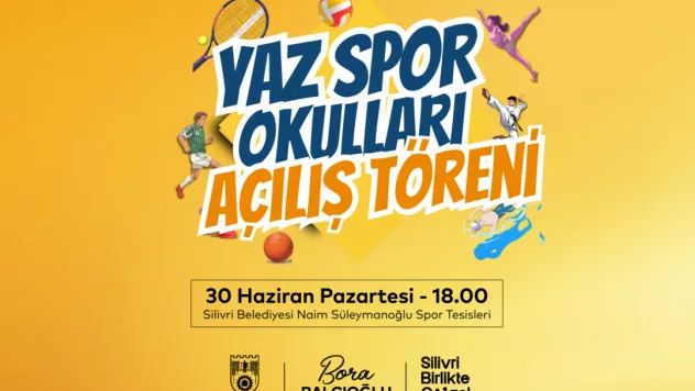 Silivri'de Yaz Spor Okulları başlıyor