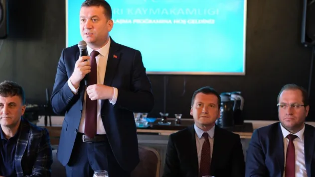 Silivri protokolü bayramlaşmada bir araya geldi