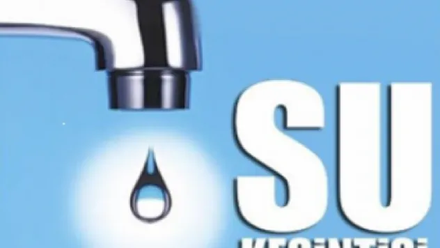Silivri'de su kesintisi