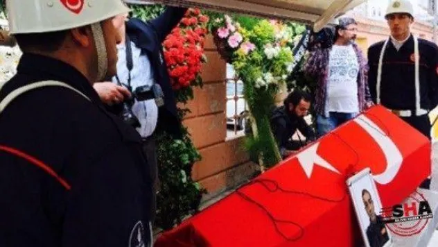 Son Yolculuğuna İtfaiye Aracıyla Uğurlandı