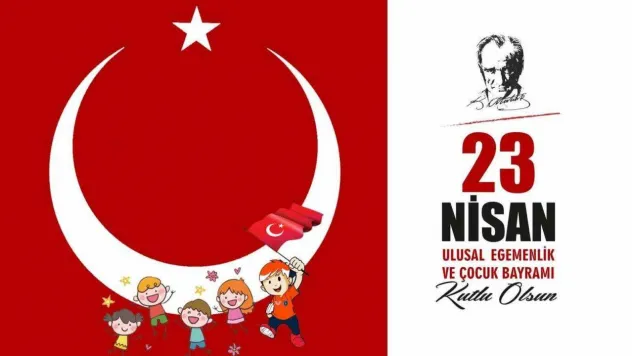 Spor camiasından 23 Nisan mesajları