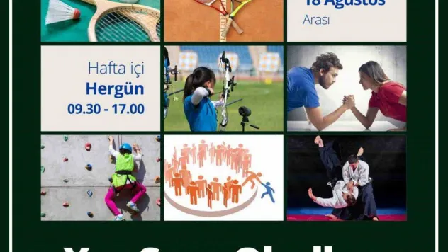 SUBÜ yaz spor okullarına kayıt almaya başladı
