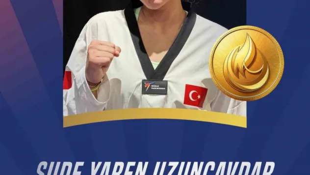 Sude Yaren Uzunçavdar'dan altın madalya