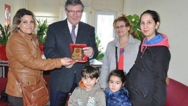 Taekwondocu'lardan Tuğlu'ya teşekkür