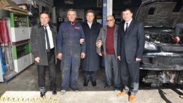 Tahir Sert, Yeni Sanayi Esnafını Ziyaret Etti