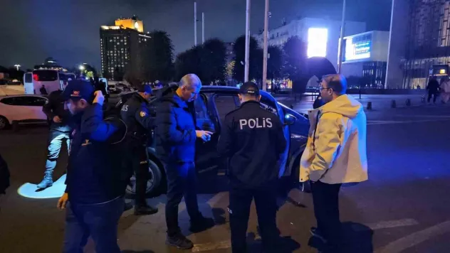 Taksim'de 'huzur' uygulaması