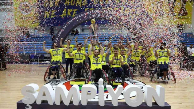 Tekerlekli sandalyede şampiyon Fenerbahçe