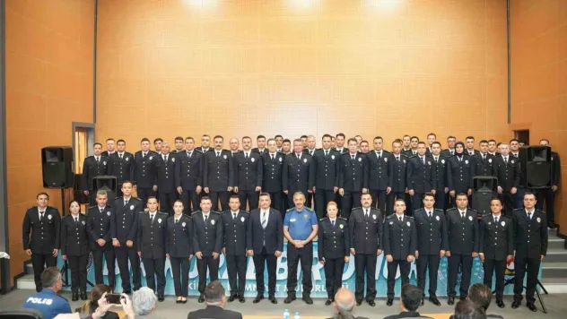 Tekirdağ Emniyet Müdürlüğü'nde terfi ve tayin heyecanı