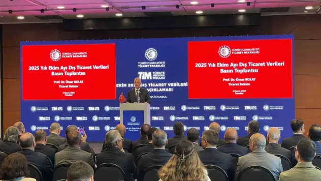 Ticaret Bakanı Bolat: '2025 yılı Ekim ayında ihracatımız yüzde 2,3 artışla 24 milyar dolar olarak gerçekleşti'