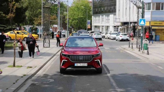 Togg Çorlu'da ilgiyle karşılandı