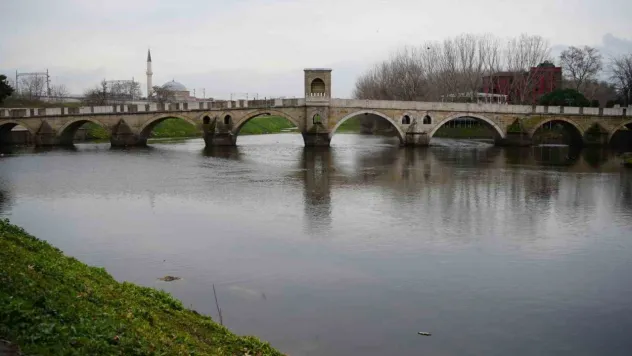 Trakya'da yağışlar yüzde 50 azaldı, nehir debileri düştü