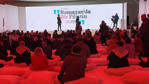 TRT'nin 'Ramazan'da Bir Filistin Gecesi' etkinliğinin ilki düzenlendi